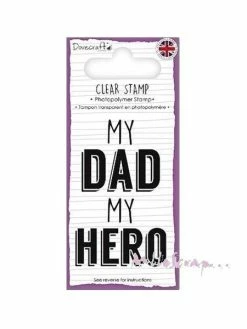 Tampon Transparent My Dad - Dovecraft