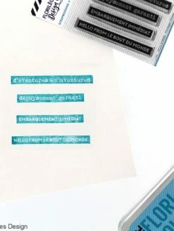 Tampons Clear Florilèges Design - Embarquement Immédiat - 6 à 7,5 Cm - 4 Pcs -V-Zug shop tampons clear florileges design embarquement immediat 6 a 75 cm 4 pcs p 2