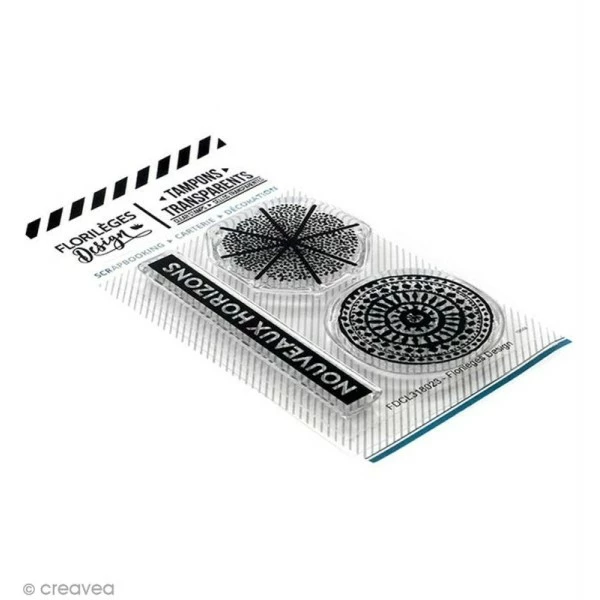 Tampons Clear Florilèges Design - Nouveaux Horizons - 3,5 à 7,5 Cm - 3 Pcs 1 Tampons Clear Florilèges Design - Nouveaux Horizons - 3,5 à 7,5 Cm - 3 Pcs
