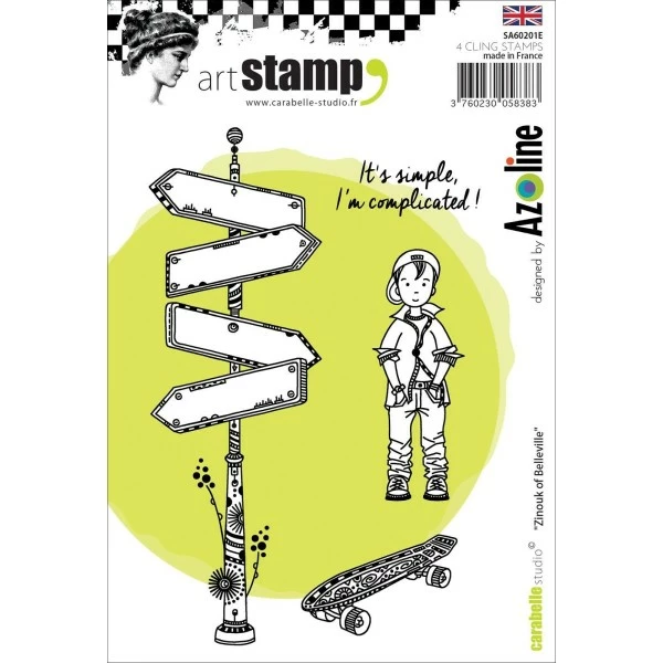 Tampons Cling Zinouk Of Belleville Carabelle Studio 1 Tampons Cling Zinouk Of Belleville Carabelle Studio