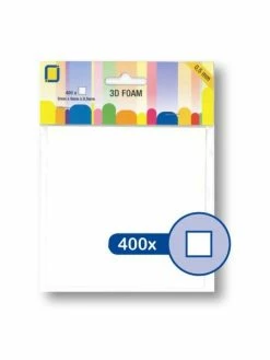 Craftlines Tampons Mousse Adhésifs 0.5 Mm Blister De 400