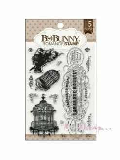 Tampons Transparents - Bo Bunny - Cages