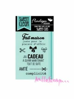 Tampons Transparents Florilèges Design - 1 Pièce