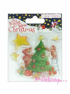 Helz Cuppleditch Tampons Transparents - NOEL - 4 Pièces