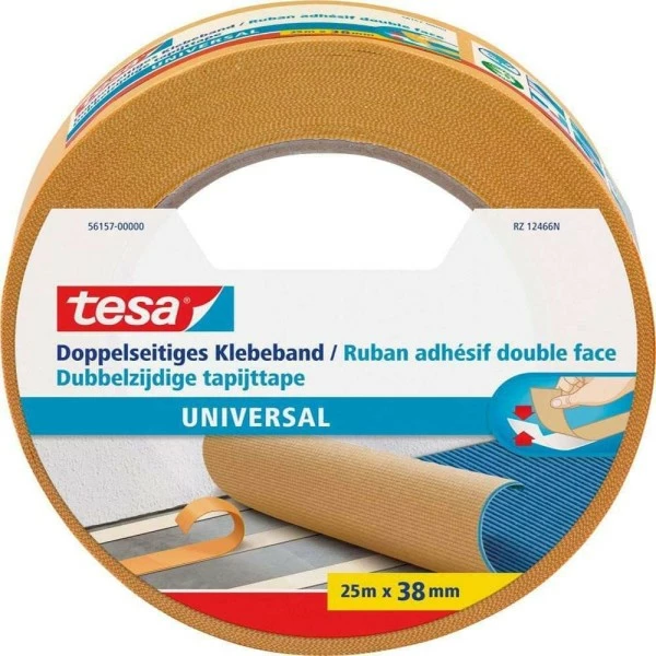TESA - Ruban Adhésif Universel à Double Face 38 Mm X 25 M 1 TESA - Ruban Adhésif Universel à Double Face 38 Mm X 25 M