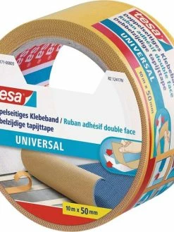 TESA - Ruban Adhésif Universel à Double Face 50 Mm X 10 M