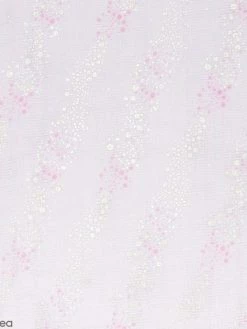 Rico Design Tissu Coton Léger à La Coupe - Bulles Sur Fond Rose Pâle - Détails Métallisés - Par 10 Cm
