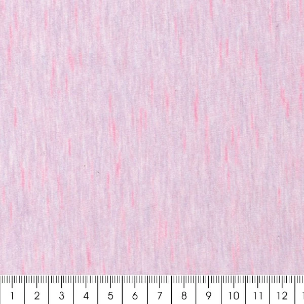 Tissu Jersey Transformation Rico Design - Rose Chiné - Vendu Par 10 Cm 2 Tissu Jersey Transformation Rico Design - Rose Chiné - Vendu Par 10 Cm – Image 2