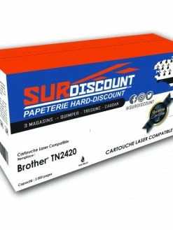 Surdiscount TN 2420 BROTHER Toner Compatible 3000 Pages Noir
