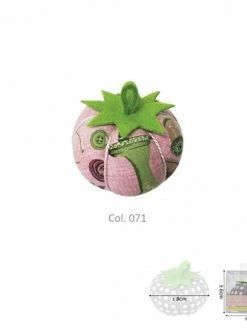 MDC Tomates Porte épingles Imprimé Couture Sur Fonds Rose