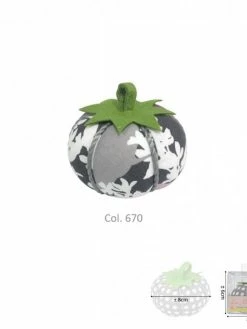 MDC Tomates Porte épingles Imprimé Feuilles Blanches Et Grises