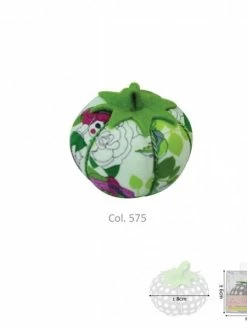 MDC Tomates Porte épingles Imprimé Printanier Vert Et Rose