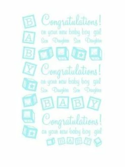 Royal Transfert Rub-on Bloc Garçon