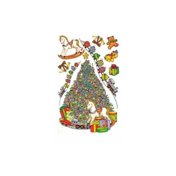 Royal Transfert Rub-on Sapin De Noël 1 Royal Transfert Rub-on Sapin De Noël