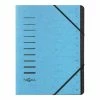 Pagna Trieur "Sorting File" - A4 - 12 Compartiments - Bleu Clair