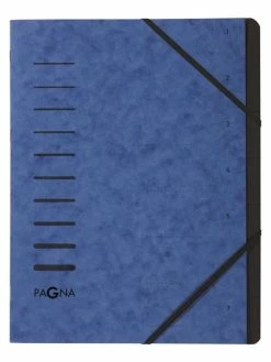 Pagna Trieur "Sorting File" - A4 - 7 Compartiments - Bleu