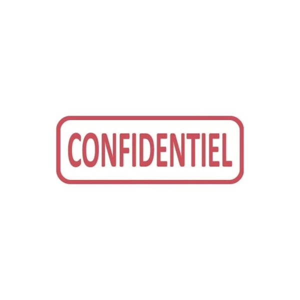 Trodat® TRODAT X-Print "CONFIDENTIEL" 4912 Vert Climatiquement Neutre - Encrage Violet 1 Trodat® TRODAT X-Print "CONFIDENTIEL" 4912 Vert Climatiquement Neutre - Encrage Violet