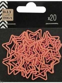 Draeger By Toga Trombones Etoiles Corail - 20 Pcs