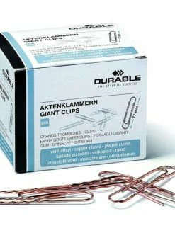 Durable Trombones Ondulés - 77 Mm - Cuivré - Par 100