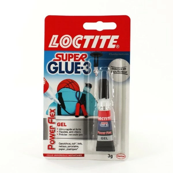 Tube De Super Glue-3 Power Flex Gel Loctite 3G 2 Tube De Super Glue-3 Power Flex Gel Loctite 3G â Image 2