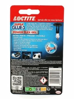 Tube De Super Glue-3 Power Flex Gel Loctite 3G 5 Tube De Super Glue-3 Power Flex Gel Loctite 3G -V-Zug shop tube de super glue 3 power flex gel loctite 3g p 3