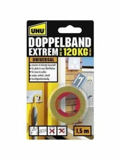 UHU® UHU - Ruban Adhésif De Montage "Extrem", Double Face