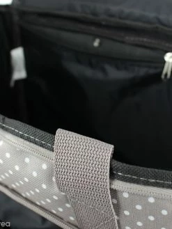 Valise De Rangement Artemio - Taupe à Pois - 42 X 25 X 37 Cm -V-Zug shop valise de rangement artemio taupe a pois 42 x 25 x 37 cm p 3