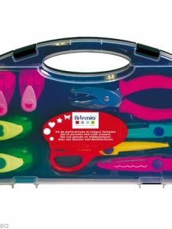 Artemio Valisette Scrapbooking Ciseaux Cranteurs Et Perforatrices X 8