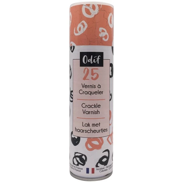 Odif Vernis à Craqueler En Bombe 250 Ml 1 Odif Vernis à Craqueler En Bombe 250 Ml