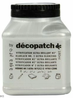 Decopatch Vernis Vitrificateur Décopatch Ultra Brillant 180 Ml - N°2