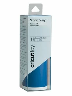 Vinyle Permanent Bleu 121,9 X 13,9 Cm - Cricut Joy