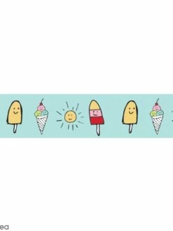 Rayher Washi Tape Glaces Et Soleil - 15 Mm X 10 M