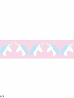 Rayher Washi Tape Licorne Bleue Et Blanche - 15 Mm X 10 M