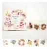 MAPIERRINE Washi Tape Ruban Adhésif Scrapbooking 1,5 X 9 M FLEUR B
