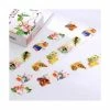 MAPIERRINE Washi Tape Ruban Adhésif Scrapbooking 1,5 X 9 M FLEURI PRINTEMPS