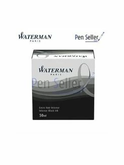 Waterman - Flacon De 50 Ml D'Encre Noire Non Effaçable. -V-Zug shop waterman flacon de 50 ml dencre noire non effacable p 3