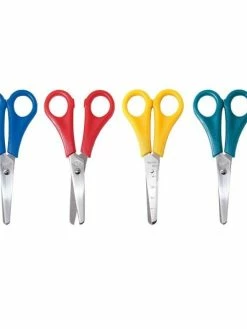 WEDO 1 Paire De Ciseaux De Bricolage, Rond, Longueur: 130 Mm, Droitiers - Couleur Aléatoire