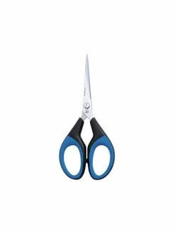 WEDO - Ciseaux Soft-Cut, Pointu, Longueur: 152 Mm, Noir/bleu