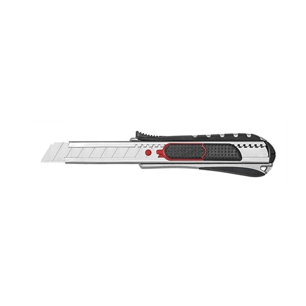 WEDO - Cutter 2-en-1, Lame: 18 Mm - Noir/rouge 1 WEDO - Cutter 2-en-1, Lame: 18 Mm - Noir/rouge