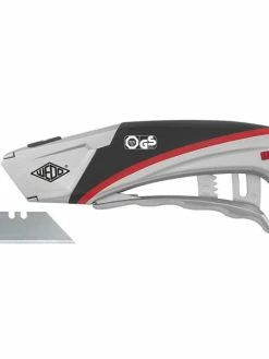 WEDO - Cutter De Sécurité Avec Pince, Lame Trapèze