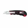 WEDO - Cutter Pro Auto-Load, Lame: 18 Mm, Noir/rouge