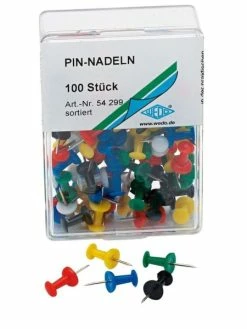 WEDO - Punaises De Signalisation, Assorti, Grand Paquet