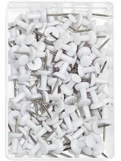 WEDO - Punaises De Signalisation, Grand Paquet - Blanc