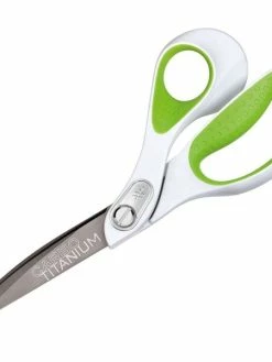 WESTCOTT - Ciseaux Carbo Titane, Longueur: 238 Mm, Vert/blanc