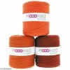 Zpagetti Hoooked DMC - Pelote Jersey Orange - 120 Mètres