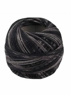 Czech Beads Exclusive 10pc Anthracite En Coton De Broderie De Fil Ombré Nitarna République Tchèque, Le Fil à La Main, Cord