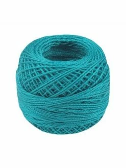 Czech Beads Exclusive 10pc Tyrkenit De Broderie De Coton De Perle De Fil Nitarna République Tchèque, Le Fil à La Main, Cor