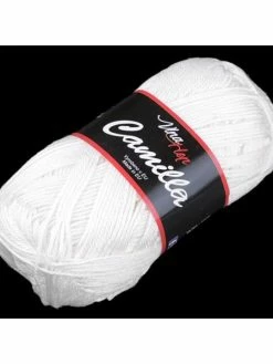Czech Beads Exclusive 1pc 23 (8002) Blanc à Tricoter Camilla 50g, Tricot, Crochet, Broderie, Mercerie,