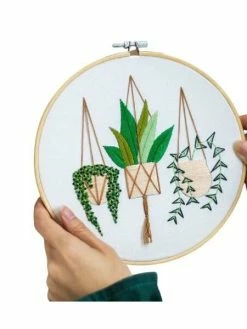 Czech Beads Exclusive 1pc Handmade Embroidery Set Sans Couture Avec Mouline Frame Lavable Diy Coton 300x300mm