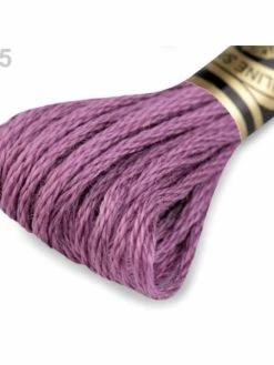 Czech Beads Exclusive 1pc Lumière Pourpre Fils De Broderie Dmc Mouliné Spécial Coton, Mouline, Du Tricot, Du Crochet, De L